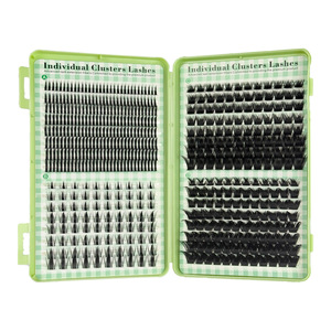 Extensiones de Pestañas en Racimos, Estilo Mixto, 8-18mm, Pestañas Individuales, Pestañas Postizas Esponjosas y Ligeras - Product Image 6