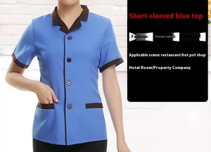 HBC personalizzato logo oem pulizia uniforme da lavoro unisex maniche lunghe a maniche corte pulizia vestiti pulizia <span class=keywords><strong>casa</strong></span> uniforme - Product Image 6