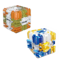 BJQ OEM Puzzle 3D Maze Magic Cube, casse-tête, labyrinthe multicolore, nouveauté, balle de piste, soulage le stress et l'anxiété, jouets