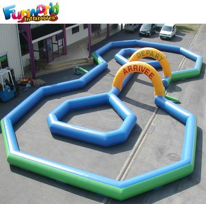 Al aire libre cuadrado: libre deportivos <span class=keywords><strong>juegos</strong></span> de <span class=keywords><strong>carreras</strong></span> de obstaculos pista inflable - Product Image 6