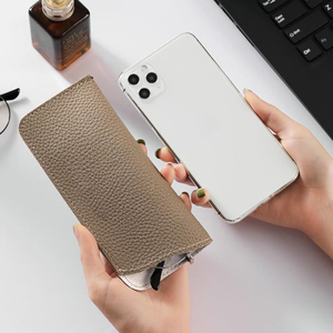 Estuches para Gafas <span class=keywords><strong>de</strong></span> Cuero PU con Estampado Personalizado, Estuche <span class=keywords><strong>de</strong></span> Almacenamiento <span class=keywords><strong>de</strong></span> Gafas para Mujer, Portátil, <span class=keywords><strong>de</strong></span> Cuero Genuino Suave <span class=keywords><strong>de</strong></span> Alta Gama - Product Image 2