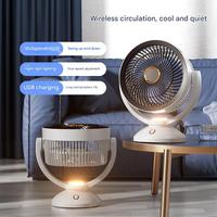 Ventilateur de bureau rechargeable par USB, lumière réglable à plusieurs vitesses pour dortoirs d'étudiants, nouveau ventilateur de piédestal de tour domestique