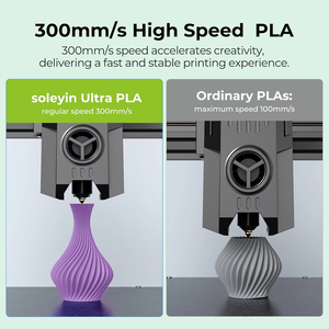 Filamento PLA Soleyin Ultra de 1.75mm y 1KG en Varios Colores para Impresora 3D FDM, Materiales de Impresión 3D No Tóxicos de 1KG - Product Image 2