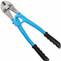 Pince coupante pour fil en acier à haute teneur en carbone, coupe-câble robuste, coupe-boulons avec poignée ergonomique