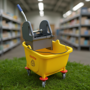 Cubo Mono con Pressa 32 L per Lavori di Pulizia - Product Image 3