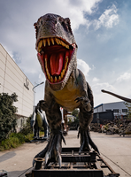 Dinozor parti Animatronic Dino kostüm t-rex robotik dinozor takım dinozor modelleri göstermek için