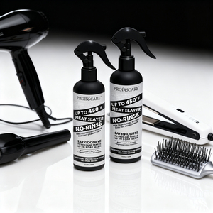 ヘアヒートプロテクトスプレー 335ml 洗い流さないアンチフリッズ シルキーミスト 熱保護スプレー - Product Image 1