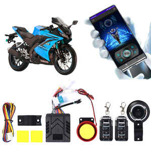 Cho mosaike đen xe máy chống trộm Immobilizer điều khiển từ xa phụ kiện xe máy Phụ tùng xe tay ga an ninh báo động - Product Image 6