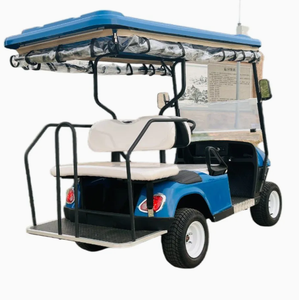 Carrito de Golf Eléctrico Elite de 4 Plazas, Batería de Litio, 24 km/h, Capacidad de Carga de 300 kg, 4 Ruedas, Motor de 200-400 W, Alcance de 72 Hoyos - Product Image 3