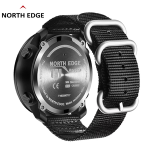 NORTH EDGE นาฬิกาดิจิตอลกีฬาอาปาเช่ เครื่องนับก้าว 50 ม. นาฬิกาอิเล็กทรอนิกส์กันน้ำสำหรับวิ่งกลางแจ้งปีนเขาฟิตเนสของขวัญ - Product Image 3