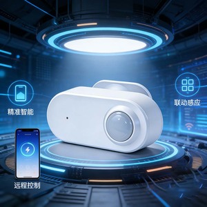 Tuya Human Presence Radar Sensor Battery Powered Smart Automation Motion Detector No <b>Wiring</b> For Intelligent Scene Linkage - Product Image 2