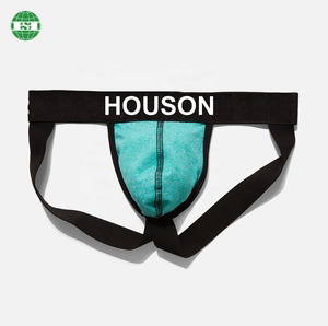 Logo di testo personalizzato da uomo perizoma biancheria intima 95% cotone 5% elastan sospensiva con cinturini neri etichette personalizzate confezione etichetta - Product Image 3