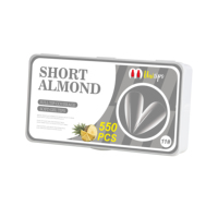 Vente en gros Boîte de soin des ongles vide personnalisée avec insertion blister Fausse pression sur les ongles Boîtes d'emballage Doigt ABS French Jelly Tips