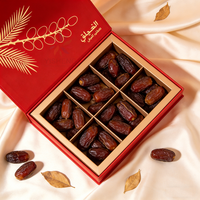 Boîte magnétique sur mesure avec logo personnalisé en papier rigide pour l'emballage de cadeaux de luxe de dattes et de chocolats pour le Ramadan Kareem, vente en gros