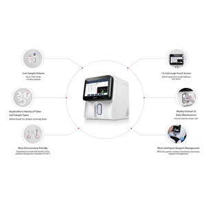 Analyseur d'hématologie vétérinaire à ultrasons réutilisable et économique Mindray BC-60R Vet - Product Image 6