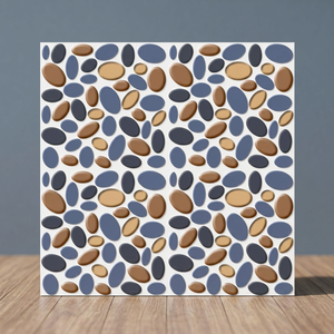 Latest Digital 40x40cm Polished Glazed Porcelain Marble Ceramic Wall Floor Tiles for Living Room & Washroom 400x400mm Floor Tile - Product Image 1