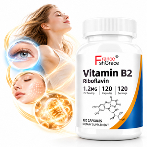 Vitamina B2 personalizada de Shecome como suplemento de riboflavina para apoyar el metabolismo energético para hombres y mujeres, cápsulas de vitamina B2 para el cuidado de la salud. - Product Image 3