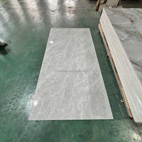 Panneau mural en marbre PVC UV de 3 mm, imperméable, haute brillance, pour la décoration de la maison