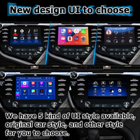 Caja de interfaz automática Android 13 Carplay Android para Toyota Camry Avalon V70 navegación 2018-2021 interfaz de vídeo de Lsailt