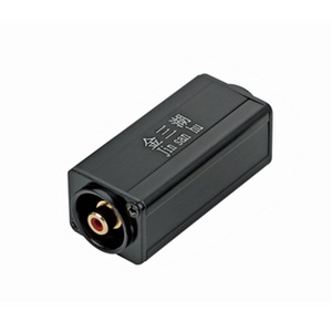 Transformador de audio Jinsanhu T503, convertidor de señal de audio RCA a RCA con aislamiento y reducción de ruido, carcasa metálica rectangular - Product Image 1