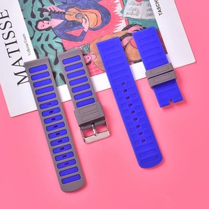 Nhà Máy Biểu Tượng Tùy Chỉnh Thoáng Khí Silicone Cao Su Ban Nhạc Đồng Hồ Dây Đeo 22Mm Cho <span class=keywords><strong>Fitbit</strong></span> <span class=keywords><strong>Garmin</strong></span> Cho Amazfit Cho Đối Với Redmi Thông Minh Đồng Hồ - Product Image 4