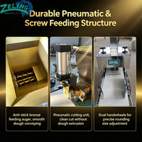 Machine commerciale de découpe et de façonnage de pâte 1-500g par pièce 2,025 kW pour le traitement de la pâte à pain, à brioches et à pizza