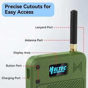 <strong>2</strong> Pack ESP32 LoRa V3 Development Board 863-928MHz Antennas 3000mAh Battery-Powered Meshtastic Case CP2102 WiFi for OLED - Product Image 3