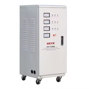 <span class=keywords><strong>Heyuan</strong></span> มอเตอร์เซอร์โว30KVA 3เฟส380V 400V AC ขดลวดทองแดงตัวควบคุมแรงดันไฟฟ้าอัตโนมัติ AVR - Product Image 2