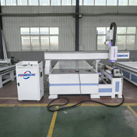 Router CNC de 4 Ejes Jinan Mosencnc con Rotación Automática, Vacío, Alta Rigidez, Control NC Studio/Syntec, Motor para Producción de Muebles