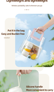 Licuadora Portátil para Frutas Frescas, Mezcladora Eléctrica USB, Mini Vaso Licuadora, Botella Portátil a Prueba de Fugas para Deportes, Campamentos y Viajes - Product Image 4