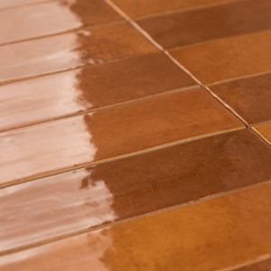 Tegola in Argilla Rio 6x25 Cm, Spessore 8 Mm, Finitura Lucida, Bordi Irregolari - Product Image 5