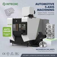 Centro de Mecanizado de 5 Ejes HDC-600F5, Fresadora CNC Vertical Simultánea para la Fabricación de Piezas Complejas
