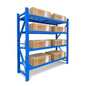 <b>Light</b> Medium Duty Adjustable Warehouse Shelves Multi Scene Easy Assembly for <b>Workshop</b> Retail Mall Business - Product Image 4