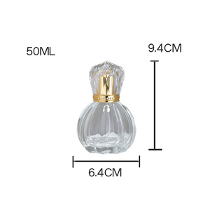 Botella de Perfume de Vidrio Vacía de Lujo de 50 ml con Logotipo Personalizado, Acabado Esmerilado/Mate, Opción de Grabado, Sin Fugas, con Pulverizador, Recargable - Product Image 2