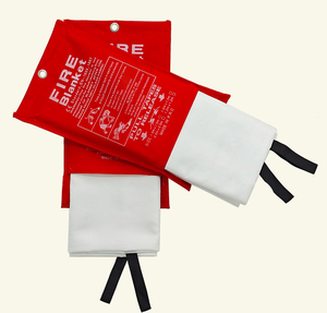 Venta al por mayor de seguridad contra incendios de emergencia 1M * 1,2 m manta de fibra de vidrio manta contra incendios lucha contra incendios - Product Image 5