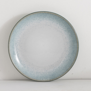 Ensemble de vaisselle de mariage en grès de luxe nordique européen Nouveau design Glaçure verte réactive Passe au lave-vaisselle Plaques en céramique - Product Image 5