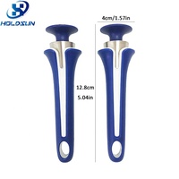 Ouvre-bouteille magnétique manuel en acier inoxydable de haute qualité, couleur personnalisée, 360 degrés, pour usage domestique avec insert en plastique