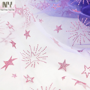 Nanyee-tela de malla con degradado, elegante, brillante, estrellas - Product Image 6