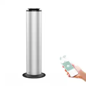 Aluminum Alloy Electric Scent Oil Diffuser With Bluetooth Wireless App Control Stand Alone Air Freshener Aroma Diffuser