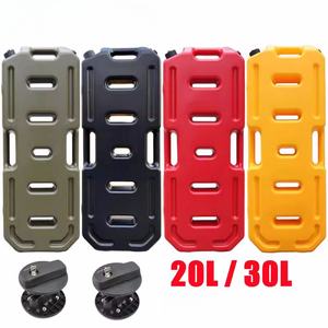 Offroad Camping 30 <span class=keywords><strong>L</strong></span> Tambour en plastique Réservoir d'eau Conteneur Tambour d'huile d'essence en plastique 4X4 Réservoir de carburant extérieur - Product Image 3