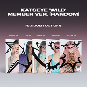 อัลบั้มต้นฉบับภาษาเกาหลี KATSEYE - WILD (เวอร์ชั่นสมาชิก) - Product Image 1