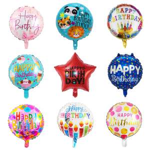 Globos de Papel de Aluminio para Fiesta de Cumpleaños, Globo de Helio de 18 Pulgadas para Fiestas de Cumpleaños, Decoraciones para Baby Shower - Product Image 1