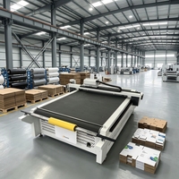 Cortadora CNC Pequeña para Publicidad, Plotter de Acrílico, Cortadora de Cama Plana con Alimentación Automática, Máquina de Corte de Vinilo, Cortadora Digital CNC