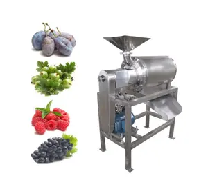 Manufacturer Commercial Mango Jam Paste Tomato Sauce Juice Vegetable Pulping Fruit Beating Juice Sauce Making Machine