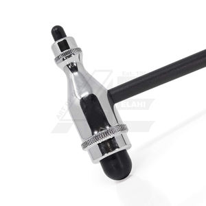 Martillo de Reflejos Neurológicos Tromner 2026 con Cepillo Integrado para Respuestas Cutáneas y Superficiales, Martillo de Acero Inoxidable Puro - Product Image 3