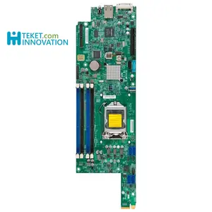 Cho supermicro X10SLD-F máy chủ Bo mạch chủ hỗ trợ LGA 1150 Intel C224 Express PCH DDR3 lên đến 32GB 4 SATA 1 PCI-E 3.0x8 1 USB