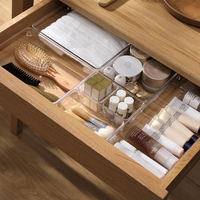 En plastique transparent chambre maquillage Mini tiroir bacs de rangement Kichen acrylique tiroirs organisateur