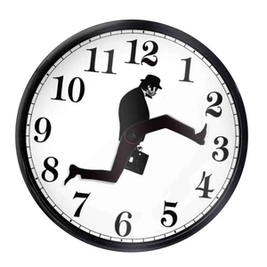 Ministry of <strong>Silly</strong> <strong>Walks</strong> <strong>Clock</strong> Home Decor Novelty Wall Watch Funny <strong>Silly</strong> <strong>Walk</strong> Wall <strong>Clock</strong> - Product Image 4