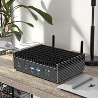 Mini PC Topton de 13.ª Generación con I7 1355U/I5 1335U, Sin Ventilador, 2 Puertos LAN de 2.5G, PCIE4.0, DDR4, Thunderbolt 4, EGPU, Mini Computadora de Escritorio para Juegos, WiFi6