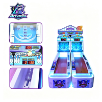 Nouvelle Machine de Bowling d'Arcade à Monnayeur pour Enfants 2026, Jeu de Bowling LED 2 Joueurs avec Récompenses pour Centres Commerciaux et Parcs d'Attractions